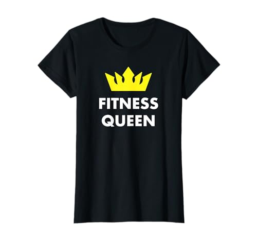 Fitness Queen Workout Gym Lifestyle Gift for Women T-Shirt