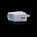 Cool on the Go High Power (7.5V 500mAh) USB Wall Charger/Home - Travel/Charges AA Rechargeable Battery in The Device