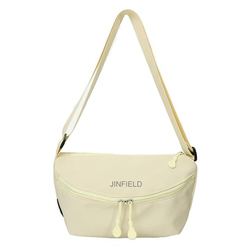 Image of Sling Crossbody Bag Women: Hobo Bag Lady Crescent Bags Nylon Dumpling Purse for Daily Travel Hiking Park