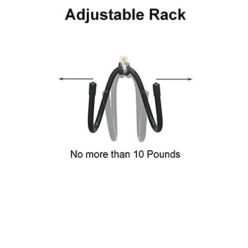 YYST Vacuum Cleaner Hose Holder Vacuum Head Holder Hanger for Canister Vacuum Cleaner Shop Garage Vacuum Cleaner- W Style (2)