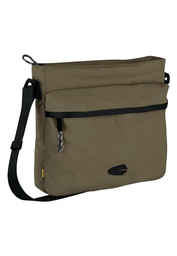 Sac à bandoulière camel active homme en Terre Cuite aux finitions soignées