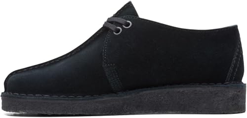 Clarks Women's Desert Trek Black Suede 26165566, 6.5