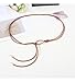 BOOZIQ Rope Belts for Women Fashion Leather Skinny Belts Vintage Knotted Thin Waist Belt Boho Leather Waist Belt Jewelry Viking Rope Belt Halloween Jewelry (Twist Camel Color)