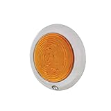 110139 1947-1948 Ford Passenger/1942-47 Ford Truck LED Parking Light Assembly - Amber LED/Amber Lens