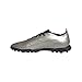 adidas Unisex Predator League Football Boots Turf Sneaker, Platin Metallic/Aurora Black/Turbo 1, 10.5 US Men