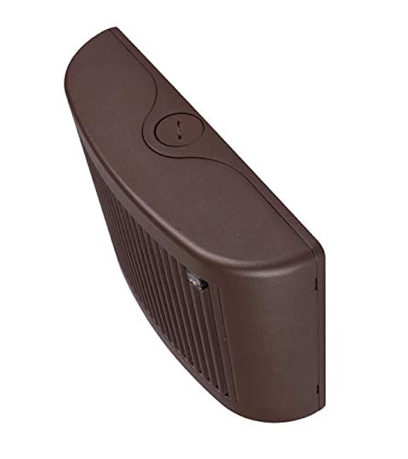 EOF Series Bronze Outdoor LED Full Cutoff Emergency Wall Pack with Photocell, 5000K (EOF1MV5KBZP