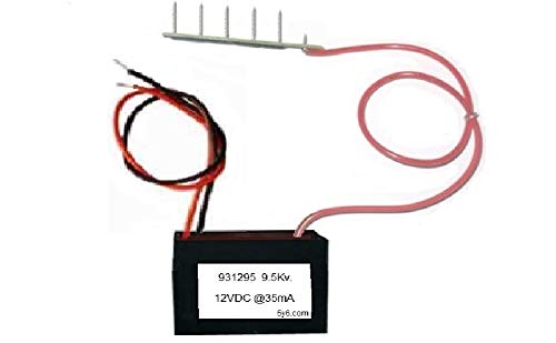 5y6 12VDC Negative ion Generator Part 9.5KV Stainless Steel Needle emiter