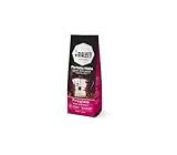 Bialetti - Perfetto Moka Delicato: Café Molido Tueste Ligero, Aroma de Avellana y Aroma de Frutas Seca, 250g, Paquete con Válvula Unidireccional para Preservar el Sabor