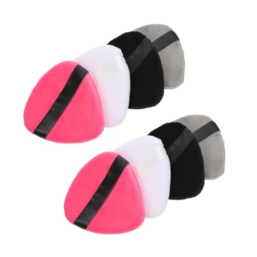 Vaguelly 8Pcs Drop Shaped Loose Powder Puff Makeup Tools for Face Makeup Compact for for Application Great present for Special Occasions