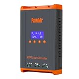 PowMr 60A MPPTソーラー充電コントローラー、12V/24V/48V/160V(最大)DC入力、LCDディスプレイのBulit、12(最大)ソーラーレギュレーター接続をサポート、鉛蓄電池とリチウム電池に対応【パラレルバージョン】