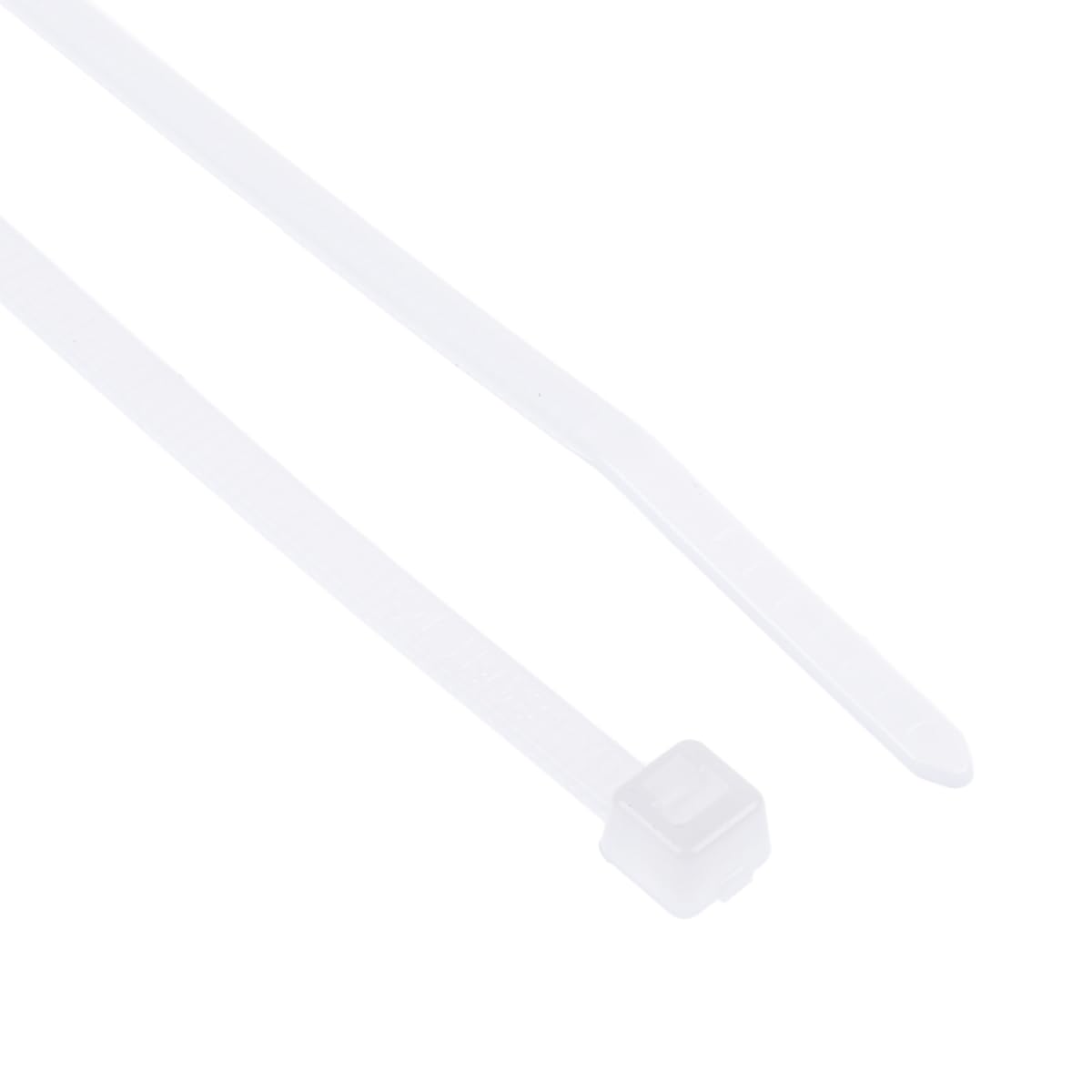 Hellermanntyton Black Hellermann Tyton 111-01980 T18r Polyamide Cable Tie, 100 Mm X 1 Mm X 2.5 Mm, Packs Of 1000