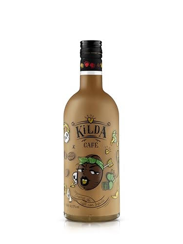 KILDA | Crema de Café con Tequila | 700 ml | Fusión de Sabores | Tequila Café Auténtico 17º | Sabor Café Intenso | La Bebida Ideal para Celebraciones y Fiestas | Crema de Tequila Sabor Café