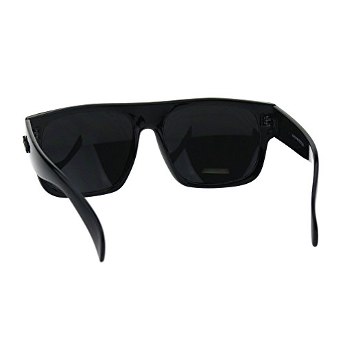 PASTL KUSH Sunglasses Mens Dark Lens Black Square Frame Shades UV 4003