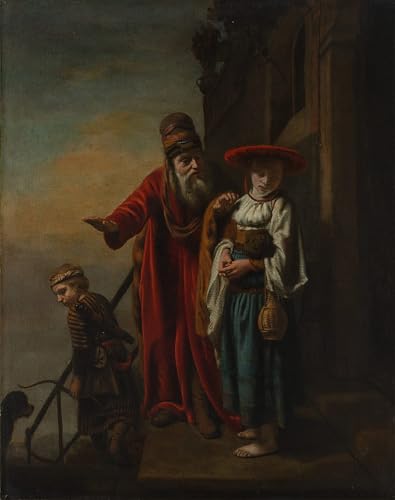 Peinture pour la décoration de style Nicolaes Maes en impression sur toile