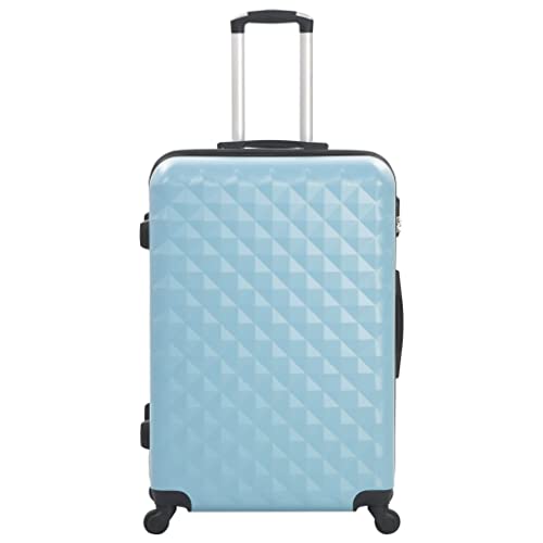 CHARMMA Hardcase Trolley Set 3 pcs Blue ABS,Suitcases-918893