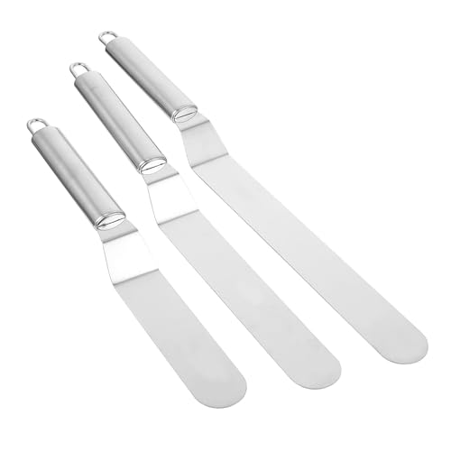 BESPORTBLE �X�e�����X���N���[���X�p�`����3�{�Z�b�g �d�x�����ϋv���Ɗ��炩�ȕ\�� �P�[�L�f�R���[�V�����p�x�[�L���O�X�N���[�p�[ �ƒ��