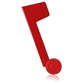 Xinjoduz Mailbox Flag Replacement Kit Universal Replacement Flag for Mailbox Professional Mailbox Flag Replacement with Double Sided Sticky Pads Peel and Stick No Tools Needed Easy Assembly