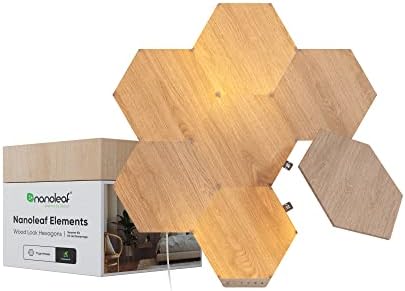 Nanoleaf Elements Wood Look Hexagons (Smarter Kit (7 Panel))