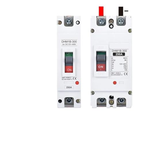 Disjoncteur boîtier moulé protégeant le parc batterie lithium contre surcharge