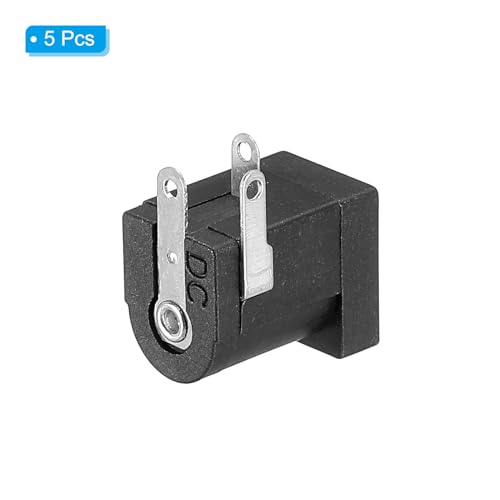Conector de energía DC 5.5x2.5mm femenino 5 pack miniatura 3