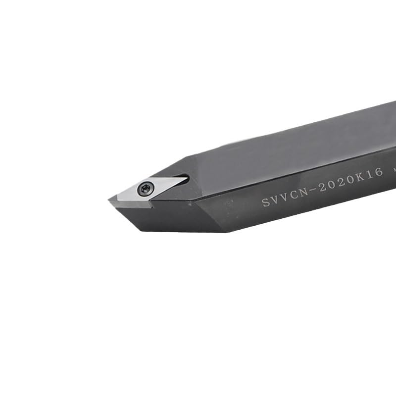 1pc SVVCN1616H16 SVVCN2020K16 72.5 Degrees External Turning Tool Lathe Turning Holder Lathe Cutting Tools CNC Boring Bar(SVVCN1616H16)