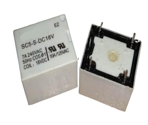 Relé T73-1C-18V soluciona fallos de encendido SC5-S-DC18V repuesto de 5 pines