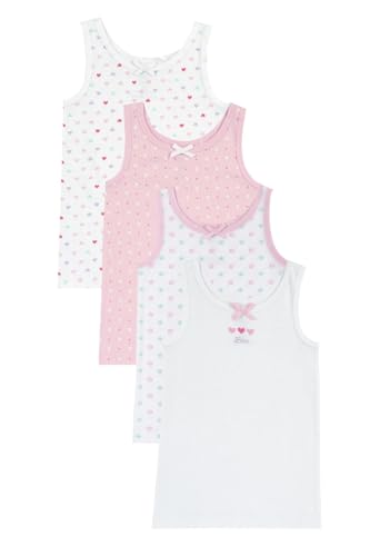 Chicco, Camisetas Interiores Niño y Niña, 4 Camisetas sin Mangas, 100% Algodón, Ropa Interior Niño y Niña, Designed in Italy
