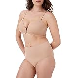 SPANX SPANXsmooth Bra-Llelujah! Lightly Lined Wireless Bra - Full Coverage Comfort Bra - Everyday T-Shirt Bra - Front Closure Bra - Naked 2.0 34B