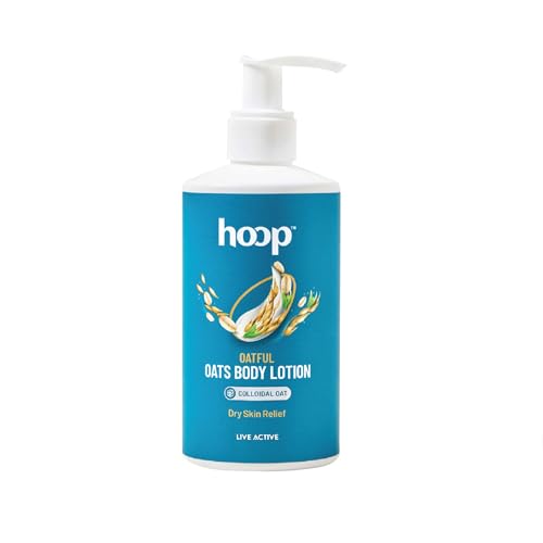 Image of hoop Oats Body Lotion | Colloidal Oatmeal for Dry Itchy Skin | 250ml