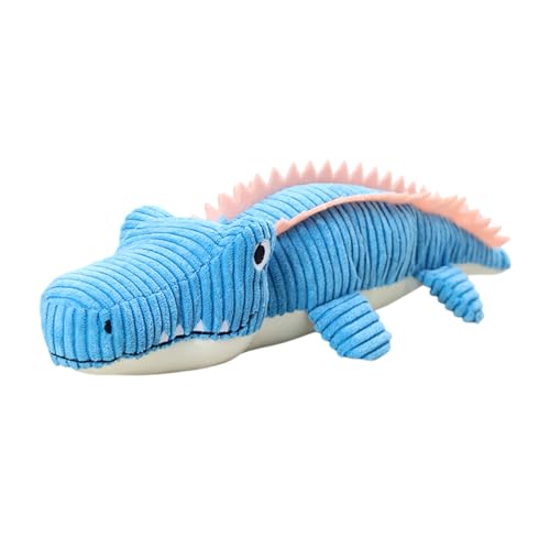 Peluche pour grands animaux de compagnie crocodile doux résistant - 2