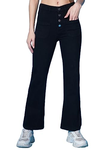 Image of GUTI Womens High Rise Ankle Length Jeans