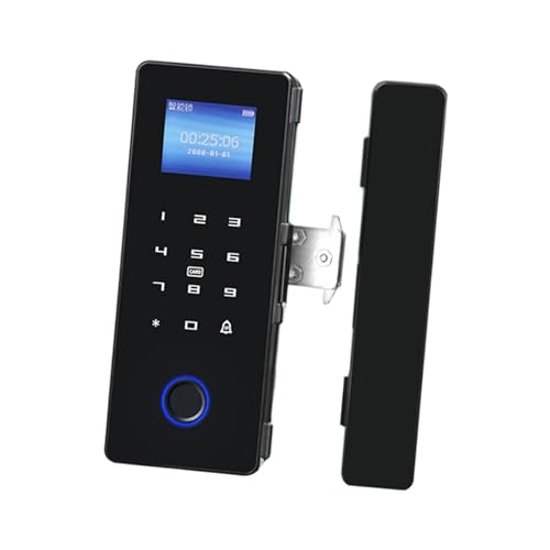 CALANDIS Fingerprint Door Lock Premium Smart Glass Door Lock for Office Store Cabinet Deal