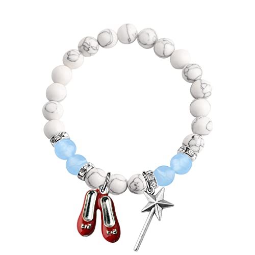 WSNANG Movie Inspired Charm Bracelet Cosplay Jewelry for Her Movie Merchandise Fandom Gift2