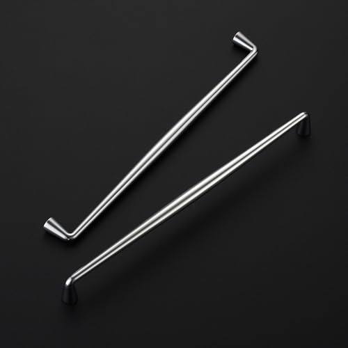 Image of Ravinte 30 Pack 10 Inch Polished Chrome Kitchen Cabinet Handles Solid Zinc Alloy Cabinet Pulls Cupboard Hardware Drawer Handles