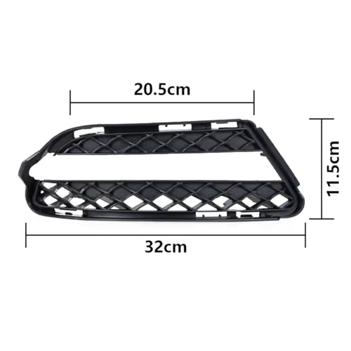Rejilla parachoques para Benz Clase S W221 S400 S450, reemplace la cubierta de antiniebla rota 2