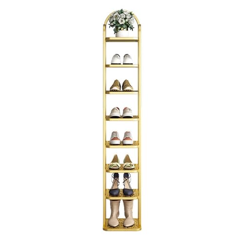 Étagère à chaussures robuste et peu encombrante pour intérieur