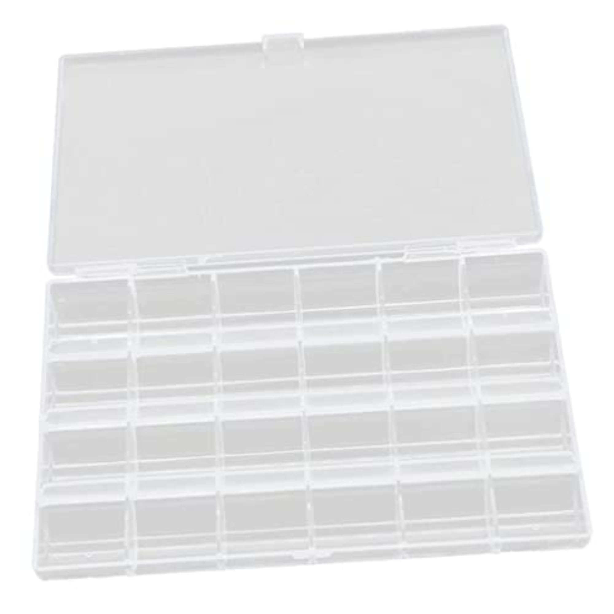 24 Grids Square Case Empty Storage Box for Rings and Jewellery