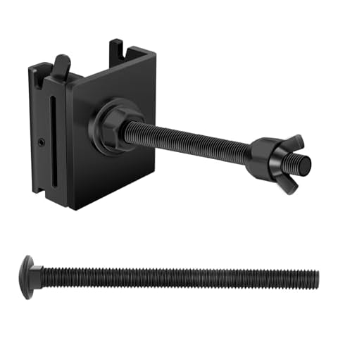 Qualward E Track Spare Tire Holder Mount, Upgraded E-Track Single Fitting E Track Accessories for Trucks, Garages, Warehouse and Semis, Trailer Spare Tire Mount for Enclosed Trailers Cover