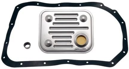 4l80e transmission automatic transmission filter oil pan gasket kit compatible with chevrolet gmc cadillac, savana, suburban, silverado, sierra, yukon,c1500, replaces 24208847 58608 tf329