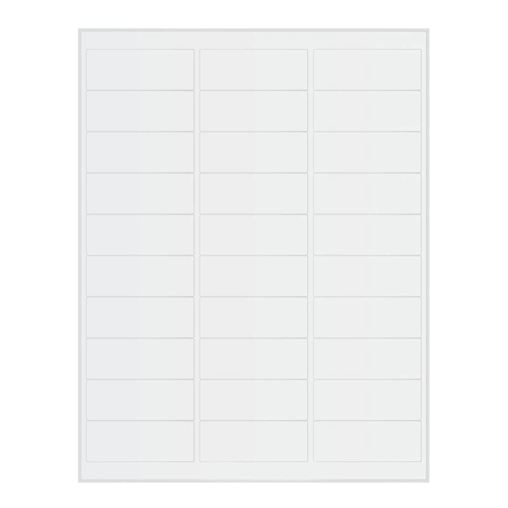 Cryo laser labels 2.63" x 1" / 66.7.mm x 25.4mm