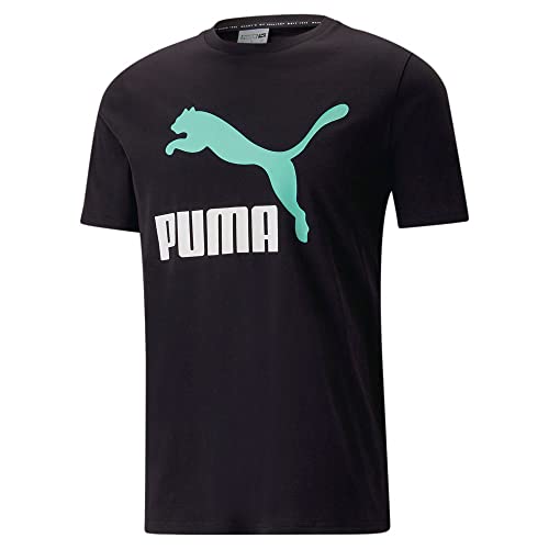 T-shirt PUMA logo classique manches courtes col rond noir L