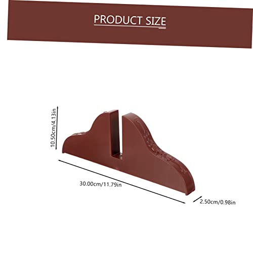 Alipis Roda Dedicada De Madeira Base De Tela 3Pcs