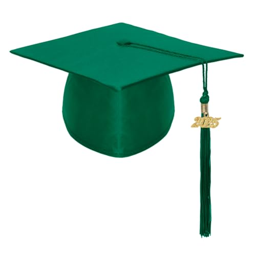 TopTie Unisex Kid Graduation Cap With Tassel 2025