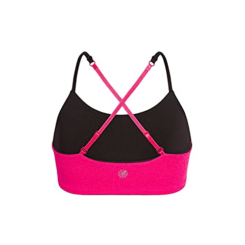 Bleum Active Bra - Comfortable Sports Training & First Bra (14, Black - Sorbet, Numeric_14)4