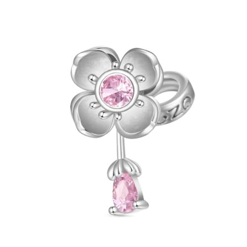 Image of GNOCE Japanese Charm Bead Silver Blend Pendant Dangle Charms fit Bracelet Jewelry Gift for Women