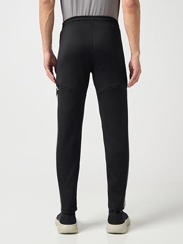 Image of TECHNOSPORT Men Mid Rise Slim Fit Active Running Track Pant - (MPOR95-123-P) Pack of 1