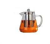 Construido en el infuser del té del acero inoxidable con el colador,de alta calidad y desmontable.