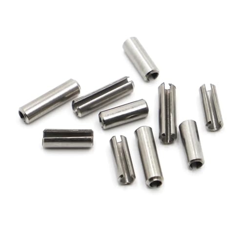 Pasador de tensión elástico M1.5 de acero inoxidable para posicionamiento industrial GB879 6