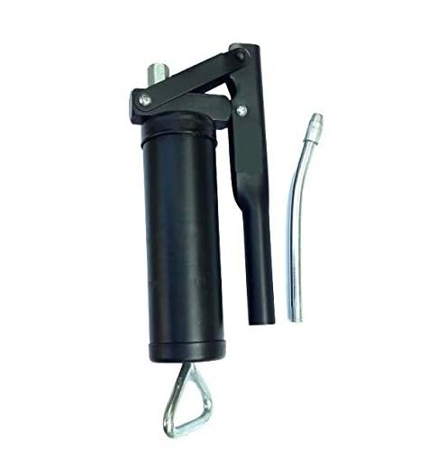 Grease Gun with Hose, Heavy Duty Lever Action, Metal Construction, Black (Pack of 1)-image-7