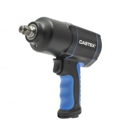 CASTEX Druckluft-Schlagschrauber 1/2 1600 Nm TWIN HAMMER - leicht leistungsstark Drehmomenteinstellung Links-/Rechtslauf - Modell PCAS-001